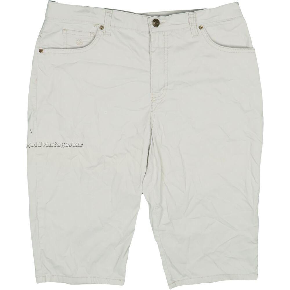 Gloria Vanderbilt Capri Shorts Size 16 Waist 33
